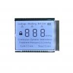 Monochrome  White Segment HTN Positive LCD Screen Display 3.3V 27PIN