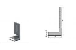 China L Foot Solar Mounting Systems With Frameless / Framed Solar Panel , With Screw / Bolt supplier