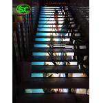 P4 Floor Full Color Led Display Board Customized Size For Indoor Shopping Mall Stairs for sale