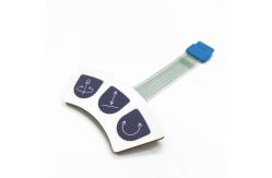 China Robust Construction Acrylic Sheet PET Membrane Switch For Different Operating Temperatures supplier