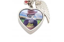 China Metal Blank Sublimation Urn Keychain For Ashes supplier
