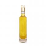 Transparent Glass Olive Oil Bottle With Cap Pourer Diswasher Safe Easy To Dispense