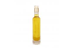 China Transparent Glass Olive Oil Bottle With Cap Pourer Diswasher Safe Easy To Dispense supplier