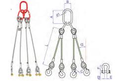 China High-Quality Wire Rope Sling Assembly For Heavy Duty Lifting Durable & Customizable supplier