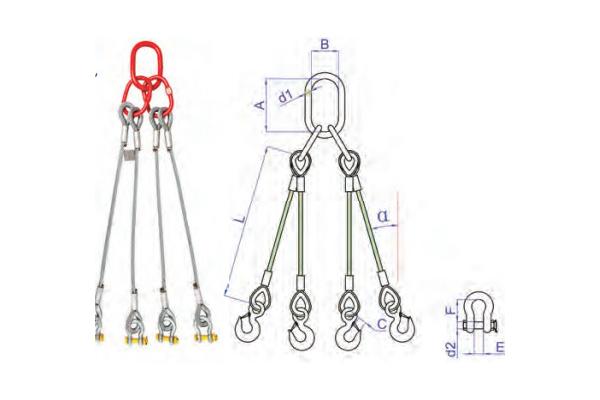 High-Quality Wire Rope Sling Assembly For Heavy Duty Lifting Durable & Customizable