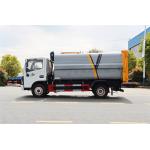 4x2 Drive 6CBM Dongfeng Waste Compactor Truck With Back Mounted Bucket