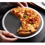 OEM Seamless Round Pizza Cooking Mesh Pizza Mesh Pan For Home Kitchen Restaurant for sale