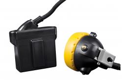 China 15000Lux Coal Miner LED Mining Cap Lamp With Low Power Indication supplier