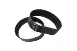 China AT5 AT10 AT20 Rubber Timing Belt With Seamless Fiber Core supplier