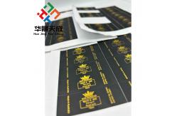 China Primo Pharma GOLD Stampled Packing Hologram 10ml Vial Label supplier