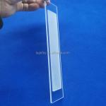 Cnc Finishing Laboratory Slotted Quartz Sheet Acid And Alkali Resistant