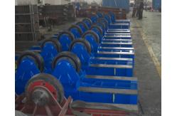 China Wired Bolt Adjustment Pipe Welding Turning Rolls 10000kg 50HZ 3PH supplier