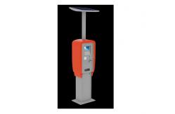 China Steel Cabinet Self Service Weather Proof Interactive Kiosk Solutions with 7 inch LCD supplier
