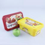 Tightly Sealed Ice Cream Paper Cup With Lid Degradable Square Takeaway Tubs