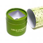 Colorful Printed Circle Cylinder Cardboard Round Box Containers For Light Fragrant Lamp for sale