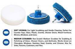 China 4 Piece Scrub Brush Power Drill Attachments-All Purpose Time Saving Kit supplier