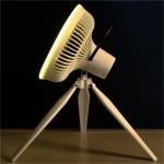 6 In 1 Portable Camping Fan 12w Air Cooling Camping Lantern With Fan for sale
