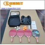 Ping Pong Sets Pre Shipment Inspection Services For Quantity Check