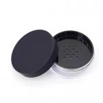 ABS 20g Translucent Bling Loose Powder Container Non Spill
