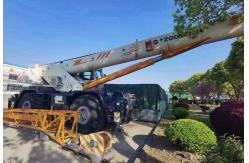 China 41m Zoomlion Rough Terrain Mobile Crane RT75 U Shaped Boom supplier