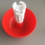 Chicken poultry Nipple Drinker water Hanging Suspension Dip Cup with lock locking Square Pipe from China for sale