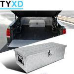 Portable Lockable Aluminum Truck Bed Tool Box Customization Accepted for sale