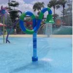 Plant Series Glass Fiber Reinforced Plastic Material Morning Glory Sprinkler for sale