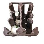 Hotel Restaurant Adjustable Dish Caddy Dolly For 11.7cm To 33cm Dishes for sale