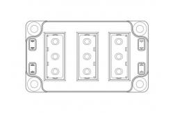 China Automotive IGBT Modules MSCSM170DUM039AG 2N-Channel Common Source MOSFET Arrays supplier