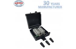 China 10 Paris Outdoor Distribution Terminal Block With Non - Protective Stb Module supplier