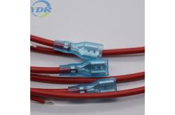 China 6.3mm Electrical Jumper Wire , Electricity Box Female Jumper Cables Nipple Housing supplier