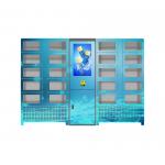 Transparent Doors Machine Locker Different Payment Methods Access for sale