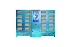 China Transparent Doors Machine Locker Different Payment Methods Access supplier
