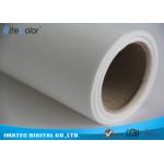 Waterproof Stretchable Inkjet Polyester Canvas Rolls 260Gsm For Poster / Display for sale