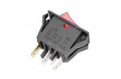China 2 Position 3 Pins Rocker Boat Switch T85 With Illuminated Power supplier