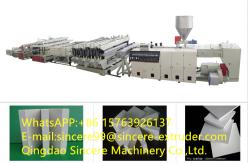 China PVC Foamed Board Plastic Sheet Extruder Manufacturing Line Automatic supplier