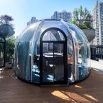 Transparent Curtain Clear Bubble Tents For Outdoor Camping And Events for sale