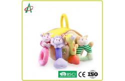 China ASTM Huggable Plush Rattle Toys With PP Cotton Filled supplier