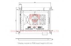 China Electronic Advertising Display For Elevator / Bus Lcd Tv Display supplier
