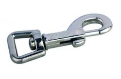 China Bolt Snap hook With Square Eye Zinc Alloy Bolt Snap Hook  Spring Clips supplier