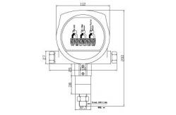 China Transmitter Series   JM-B-36 Vibration Transmitter supplier