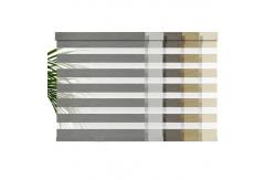 China Polyester Fabric For Zebra Blinds Zebra Shade Blinds Manual Roller Zebra Curtain supplier