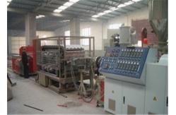 China Conical Twin Screw Extrusion Machine PVC for Wood Plastic Board supplier