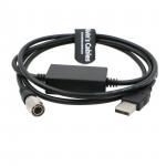 6 Pin Hirose Male to Total Station USB Data Cable For Sokkia Topcon for w8 w7 for sale