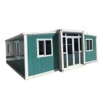 Prefabricated 20ft 40ft Expanding Modular House Prefab Expandable Container House for sale