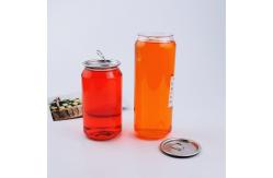 China 700ml 330ml Pet Plastic Beverage Can For Bubble Tea Logo Customized supplier