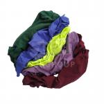 All-purpose 100% Cotton Cut Used Clothing Rags T Shirt Cutting Rags for mechanical workshops cleaning for sale