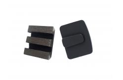 China Double Bar Segments  Redi Lock Diamond Grinding Shoes for Husqvarna supplier