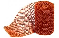 China Architectural Cladding Metal Woven Metal Coil Drapery supplier