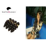 Loose Wave Peruvian Hair ,  Virgin Natural Black Hair Extensions Tangle-Free